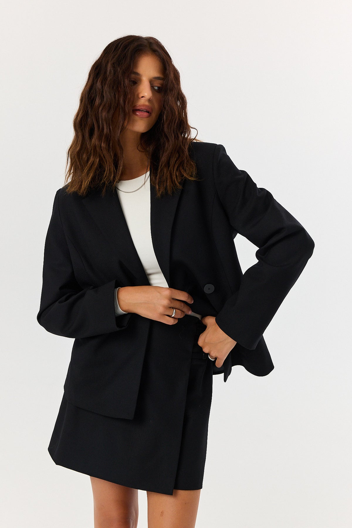 Marynarka Thomas wool black