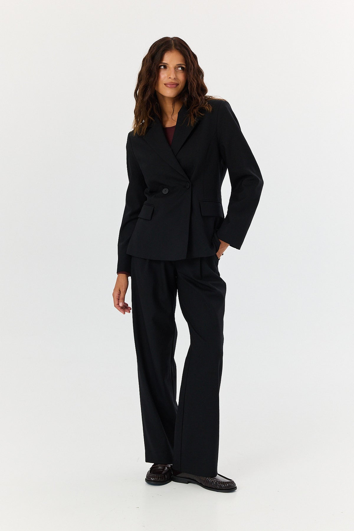 Spodnie Jackson wool black