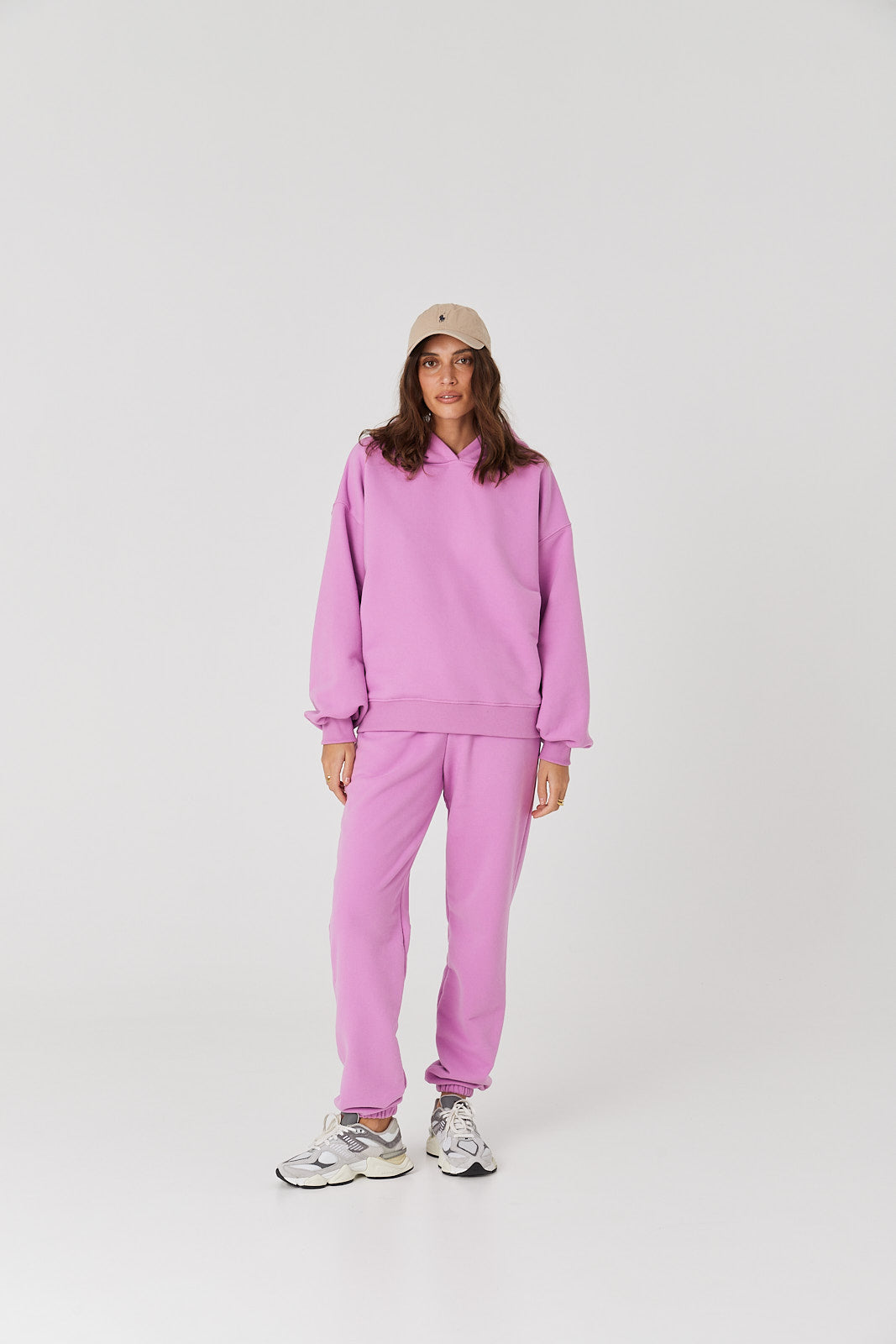 Spodnie dresowe pink berry