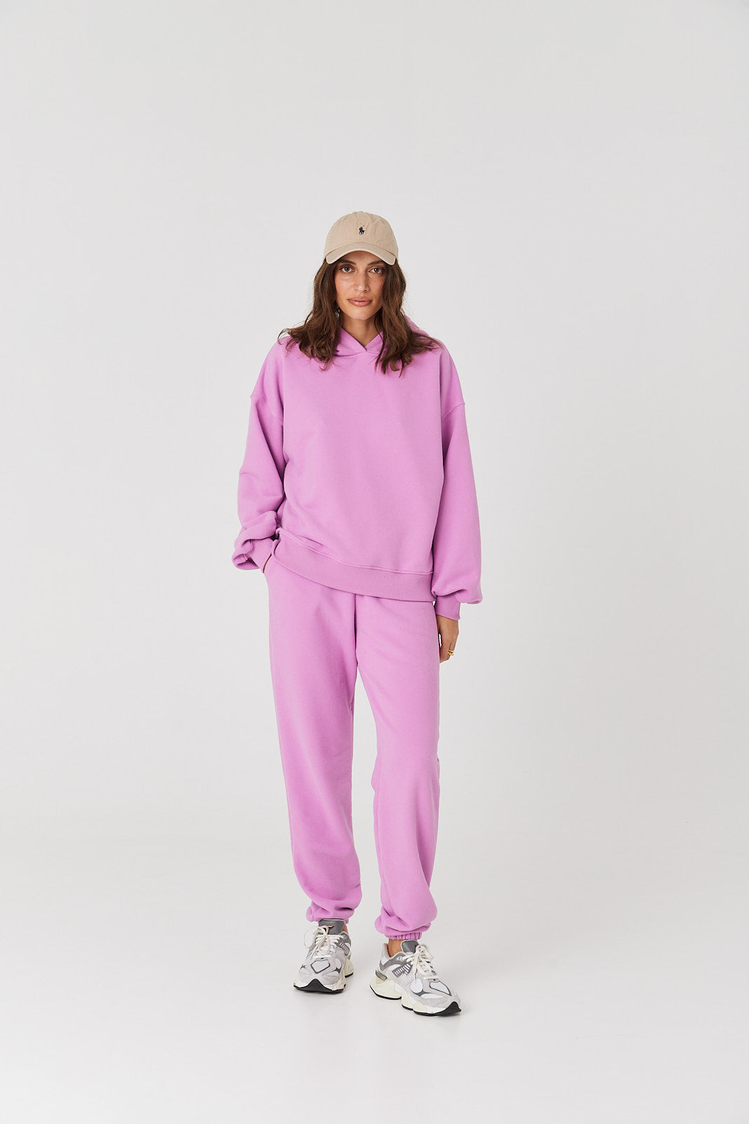 Spodnie dresowe pink berry