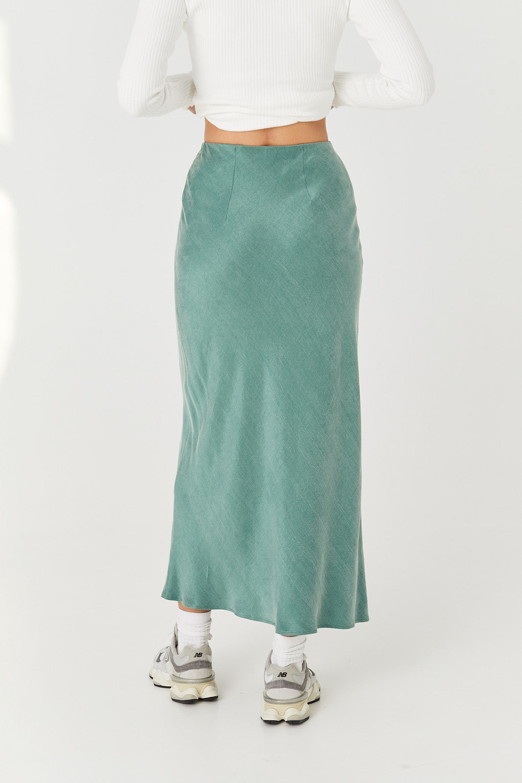 Spódnica Petra long teal