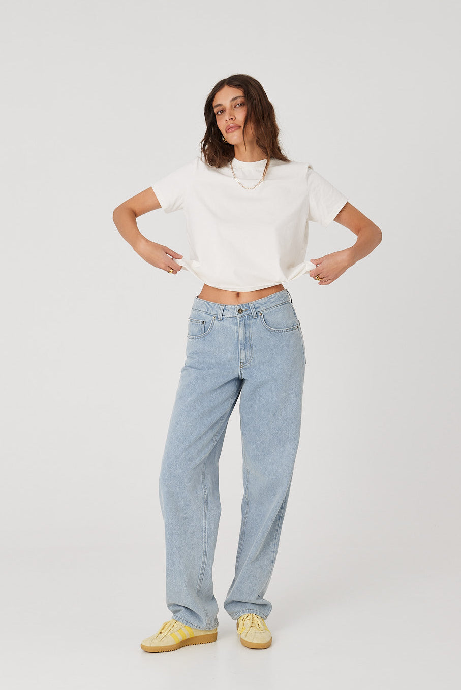 Jeansy Parker light blue