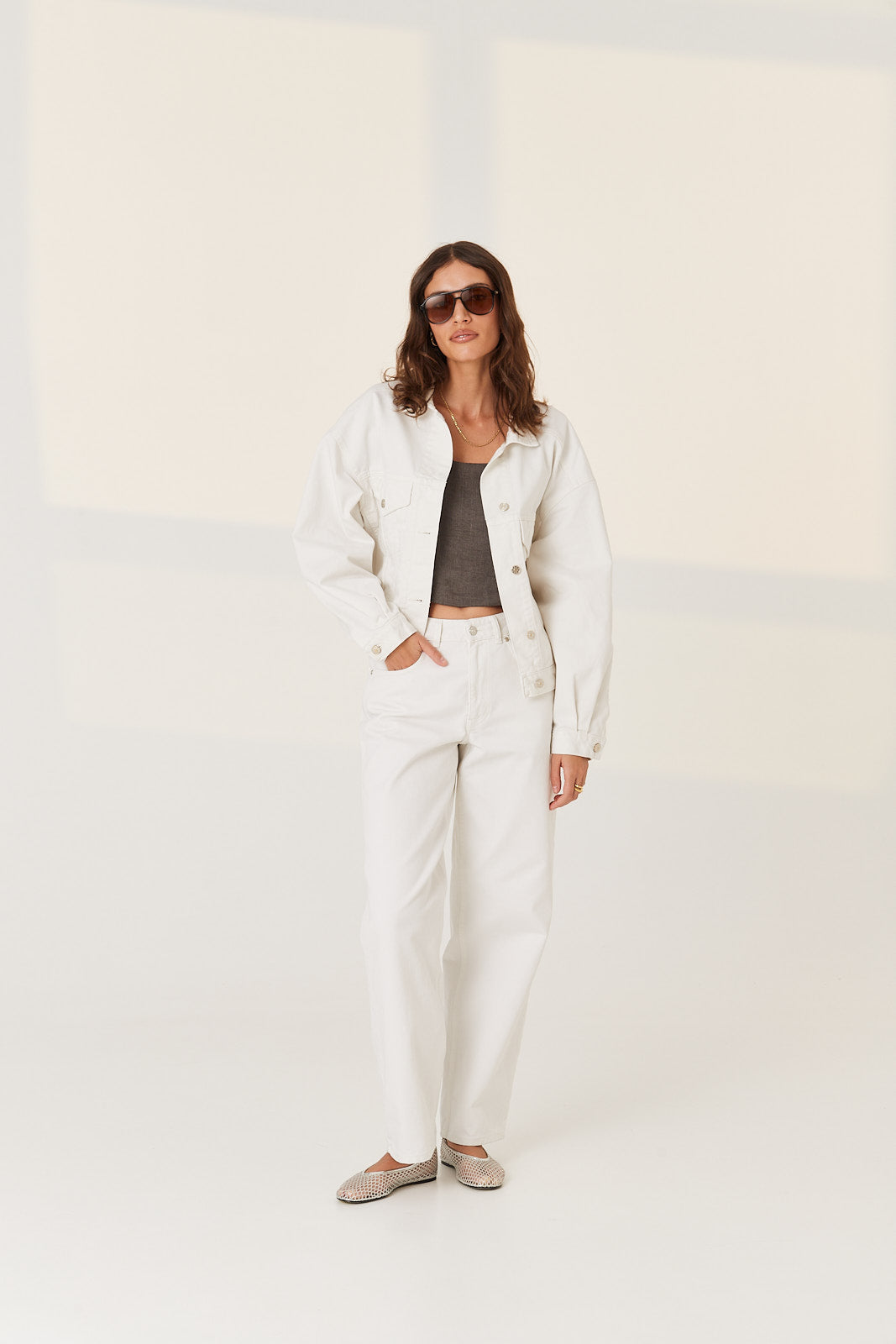 Kurtka Brooklyn white