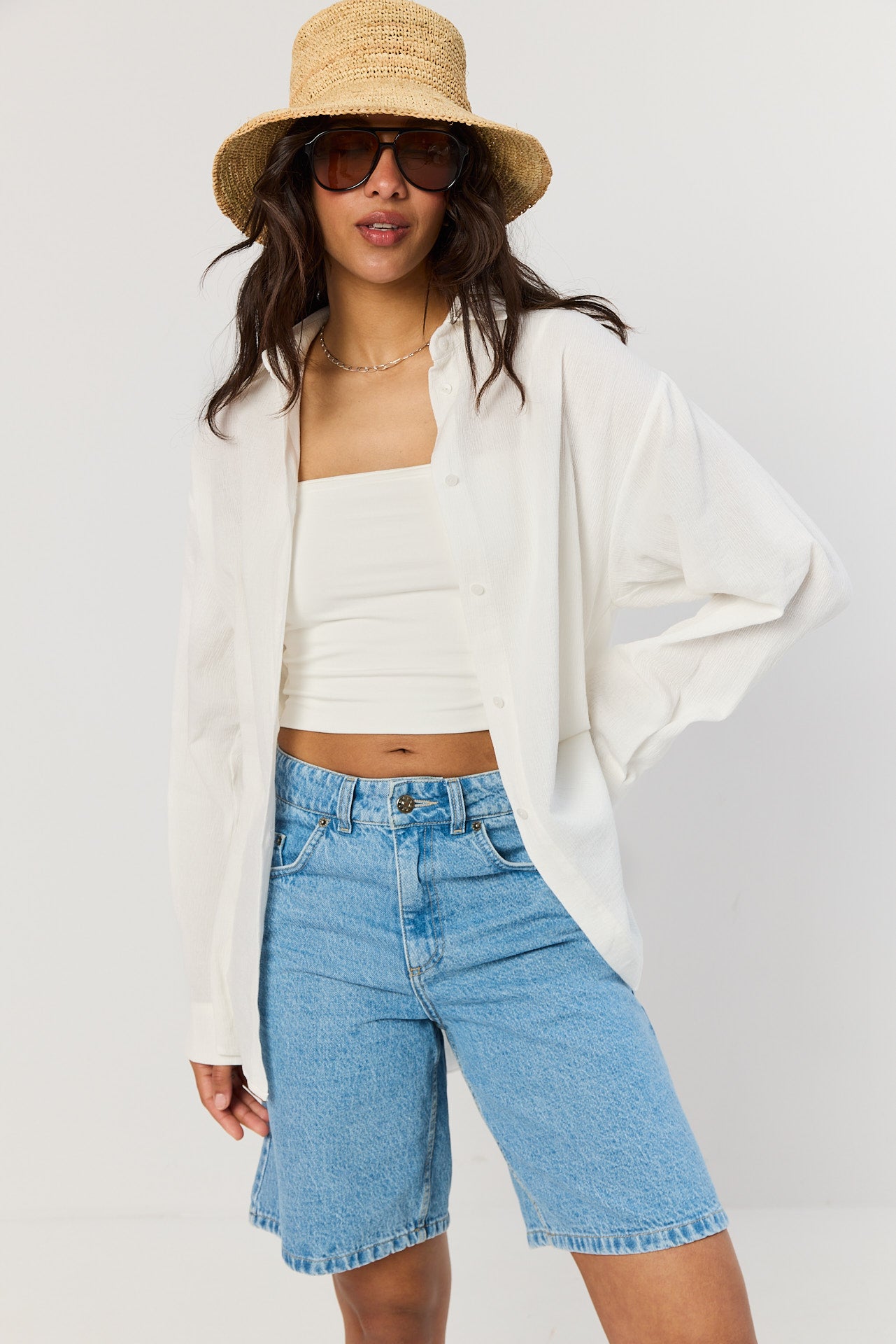 Koszula Aloha white