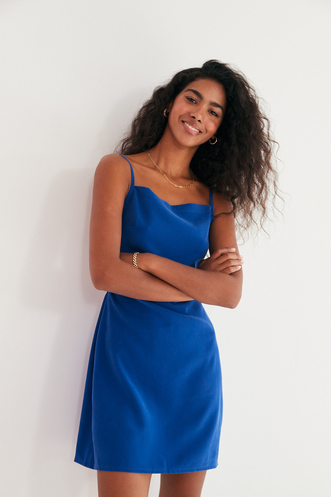Sukienka Cassie cobalt