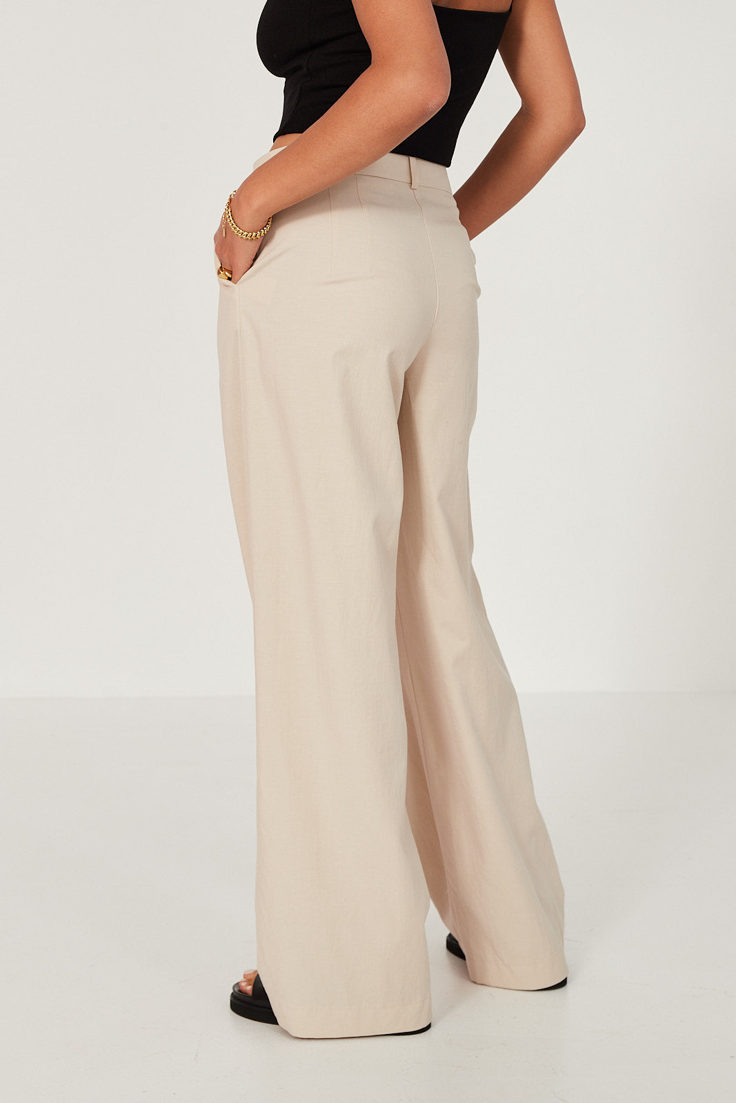 Spodnie Logan beige