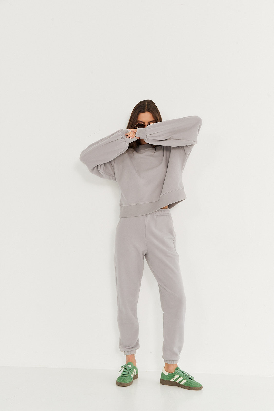 Spodnie dresowe light grey