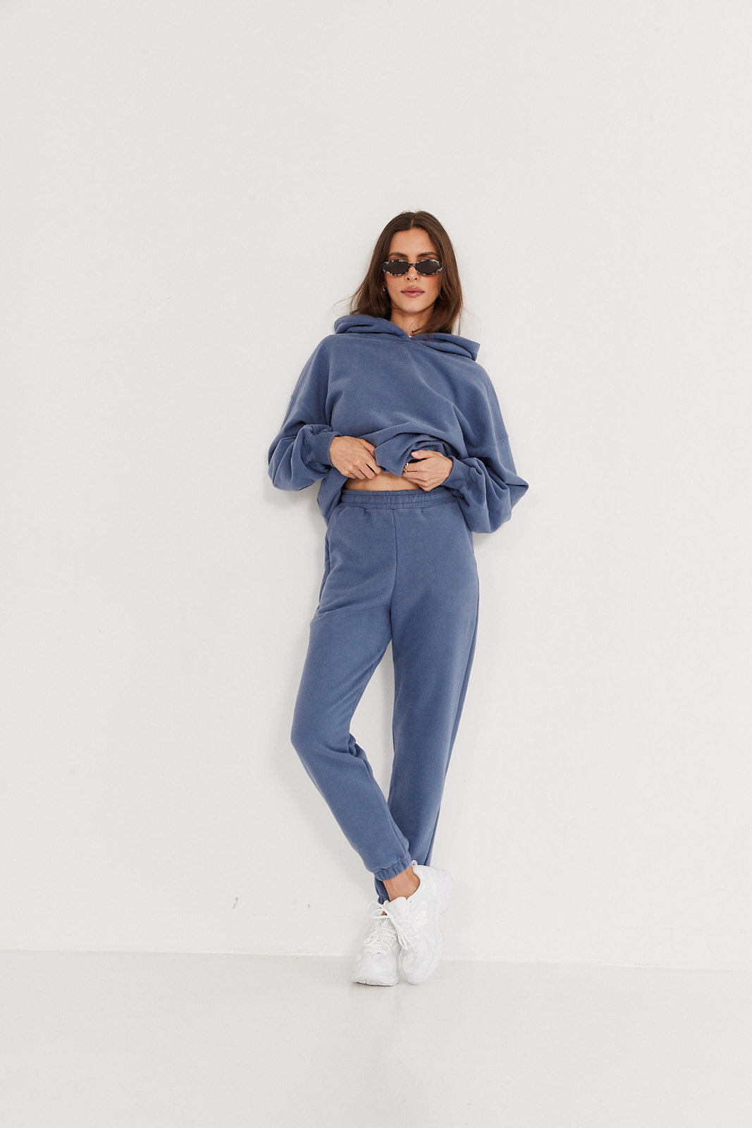 Spodnie dresowe denim