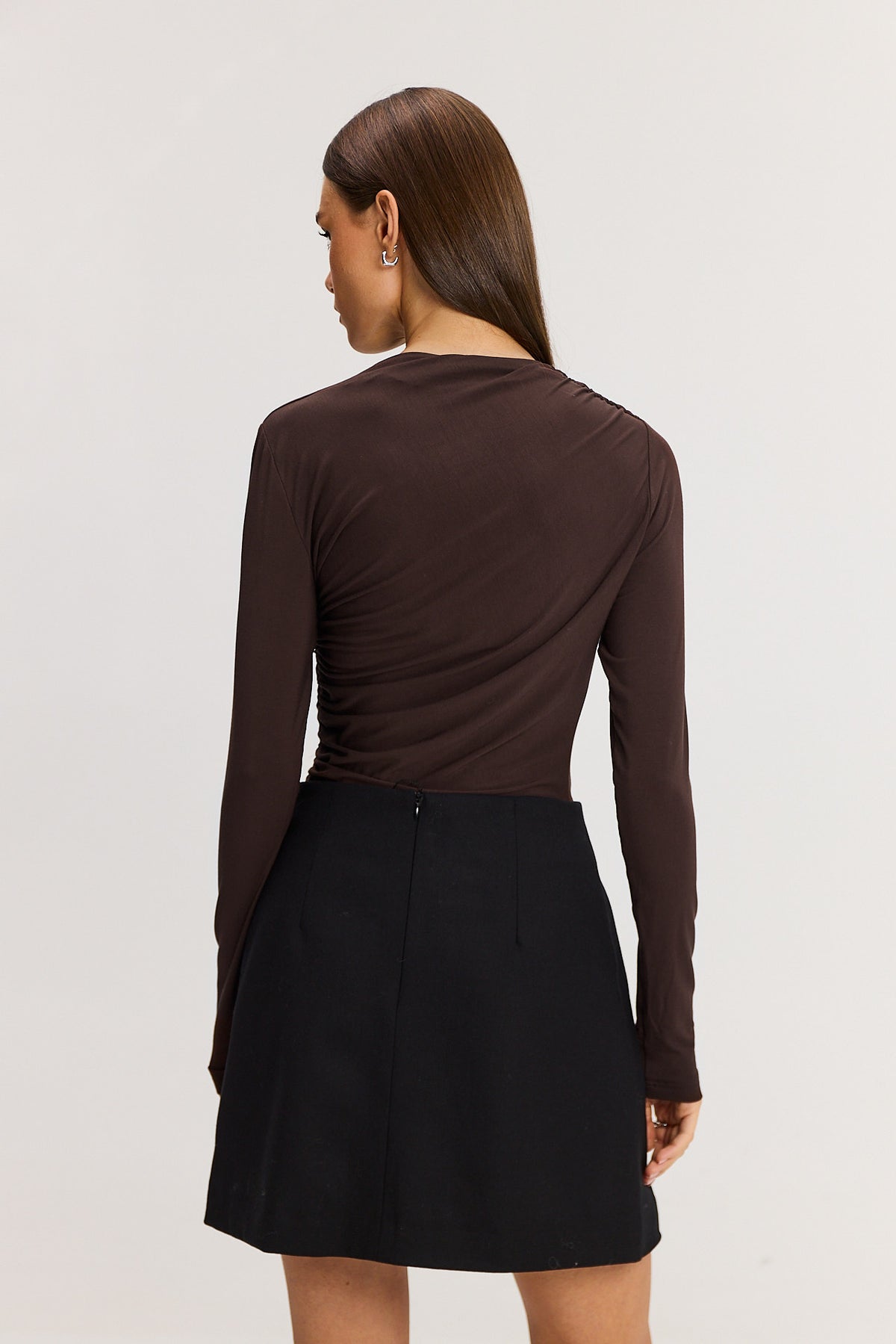 Longsleeve Mona chocolate