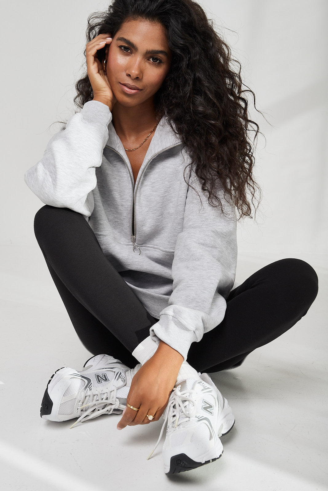 Bluza Frankie light grey