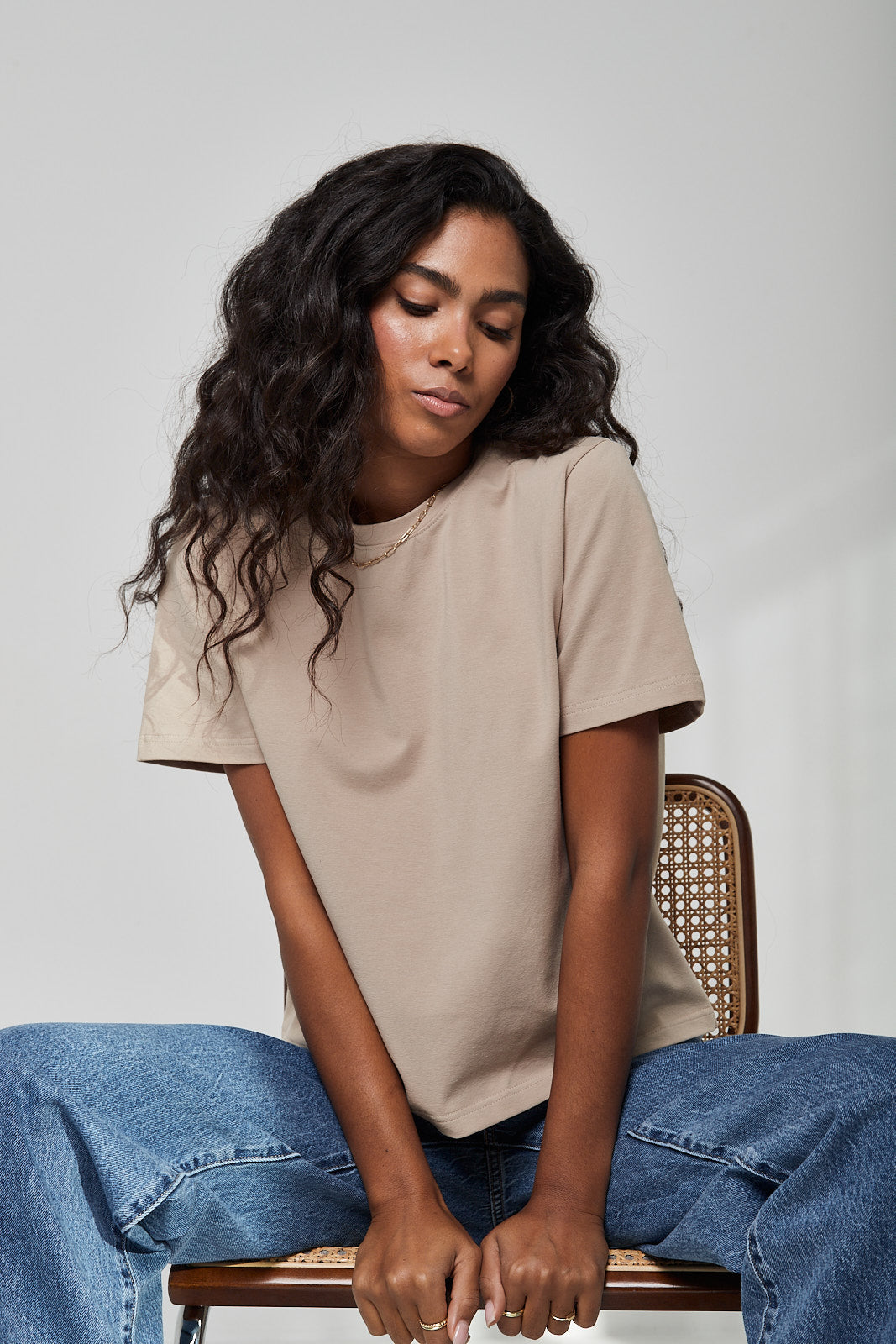 T-shirt Tony beige