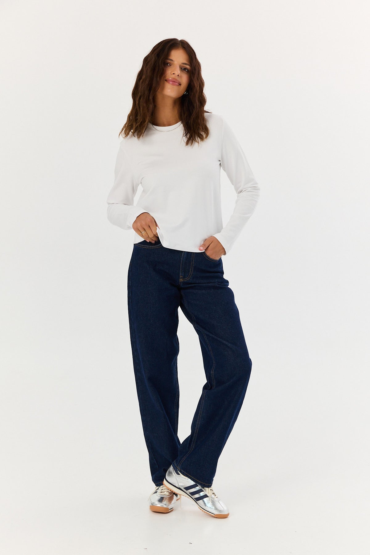 Longsleeve Comfy white
