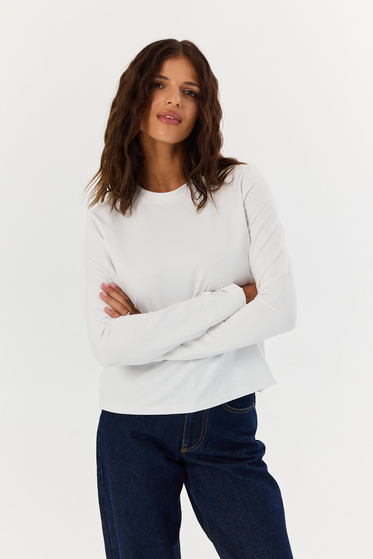 Longsleeve Comfy white