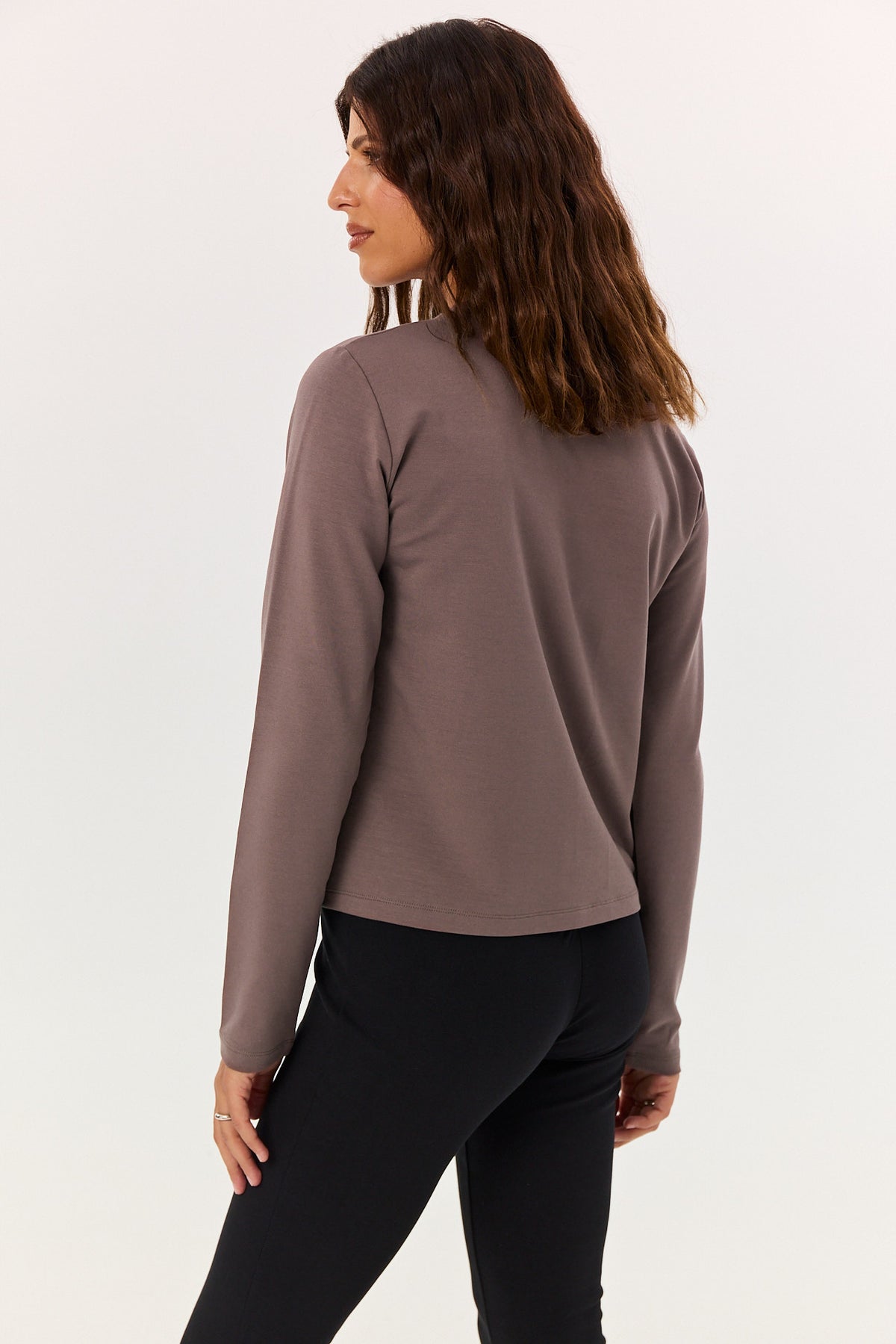 Longsleeve Comfy mocca
