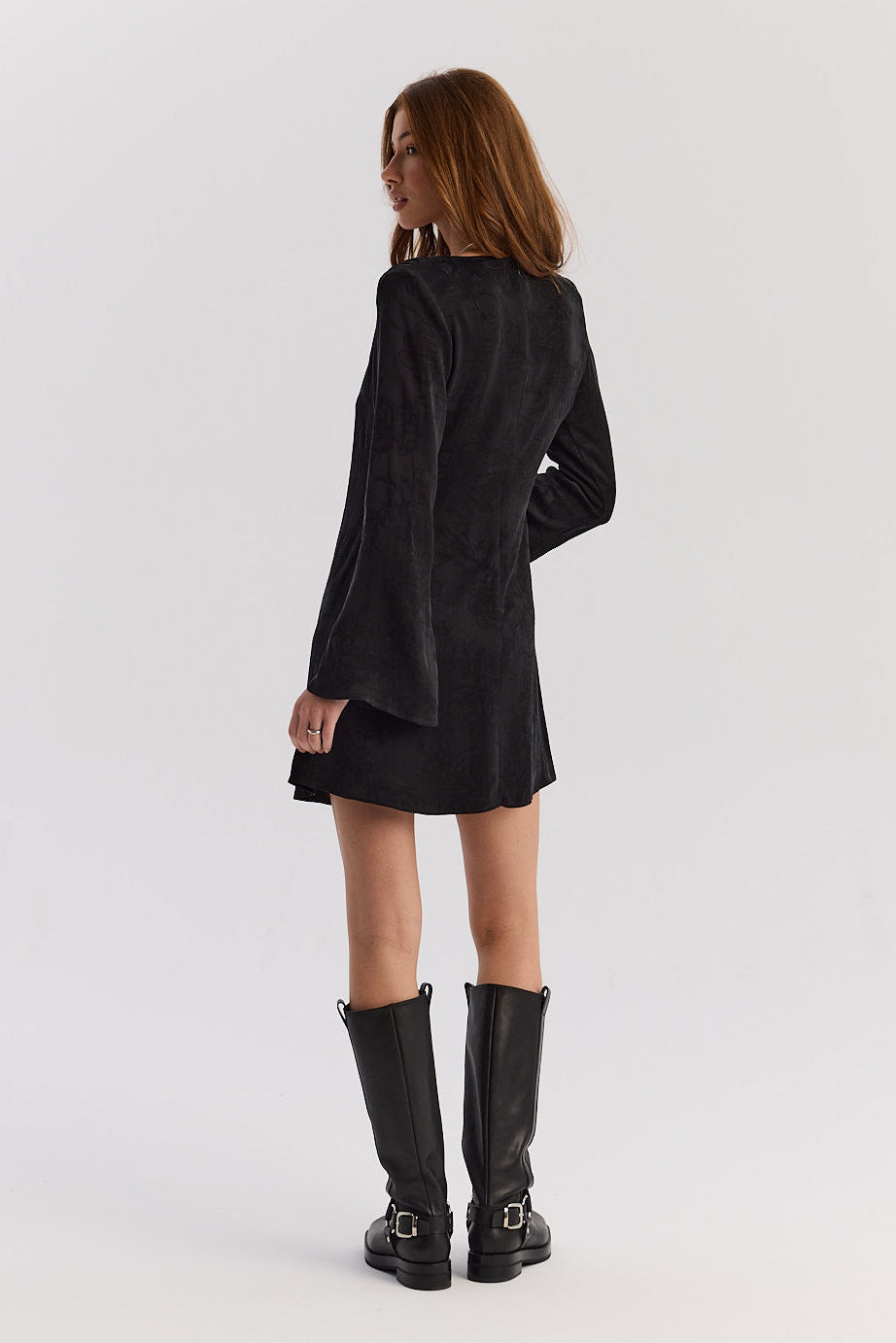 Sukienka Molly jacquard black