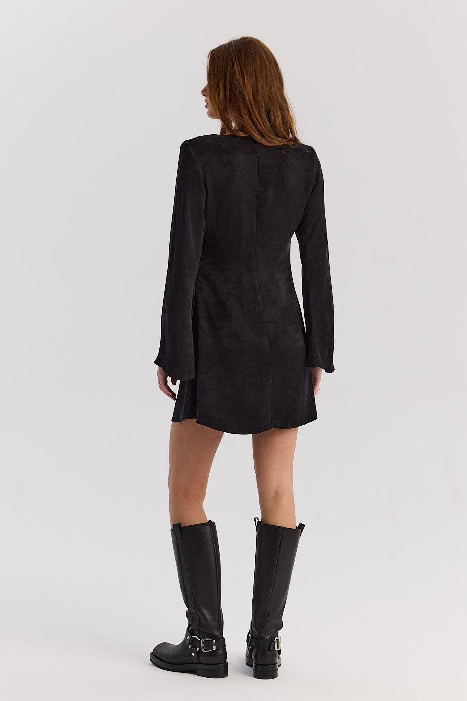 Sukienka Molly jacquard black