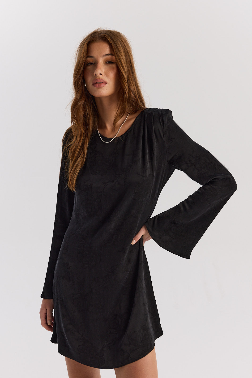 Sukienka Molly jacquard black