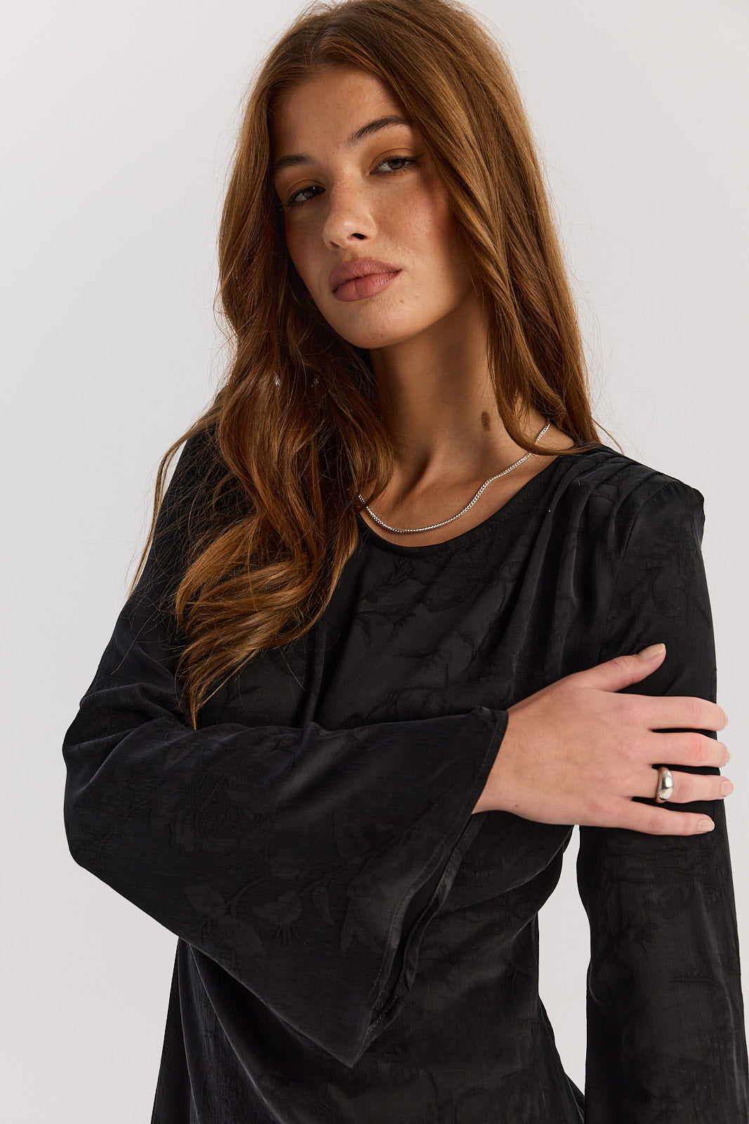Sukienka Molly jacquard black