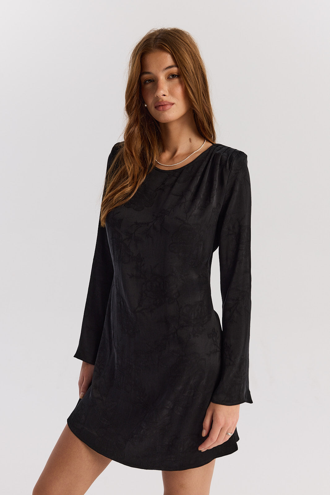 Sukienka Molly jacquard black