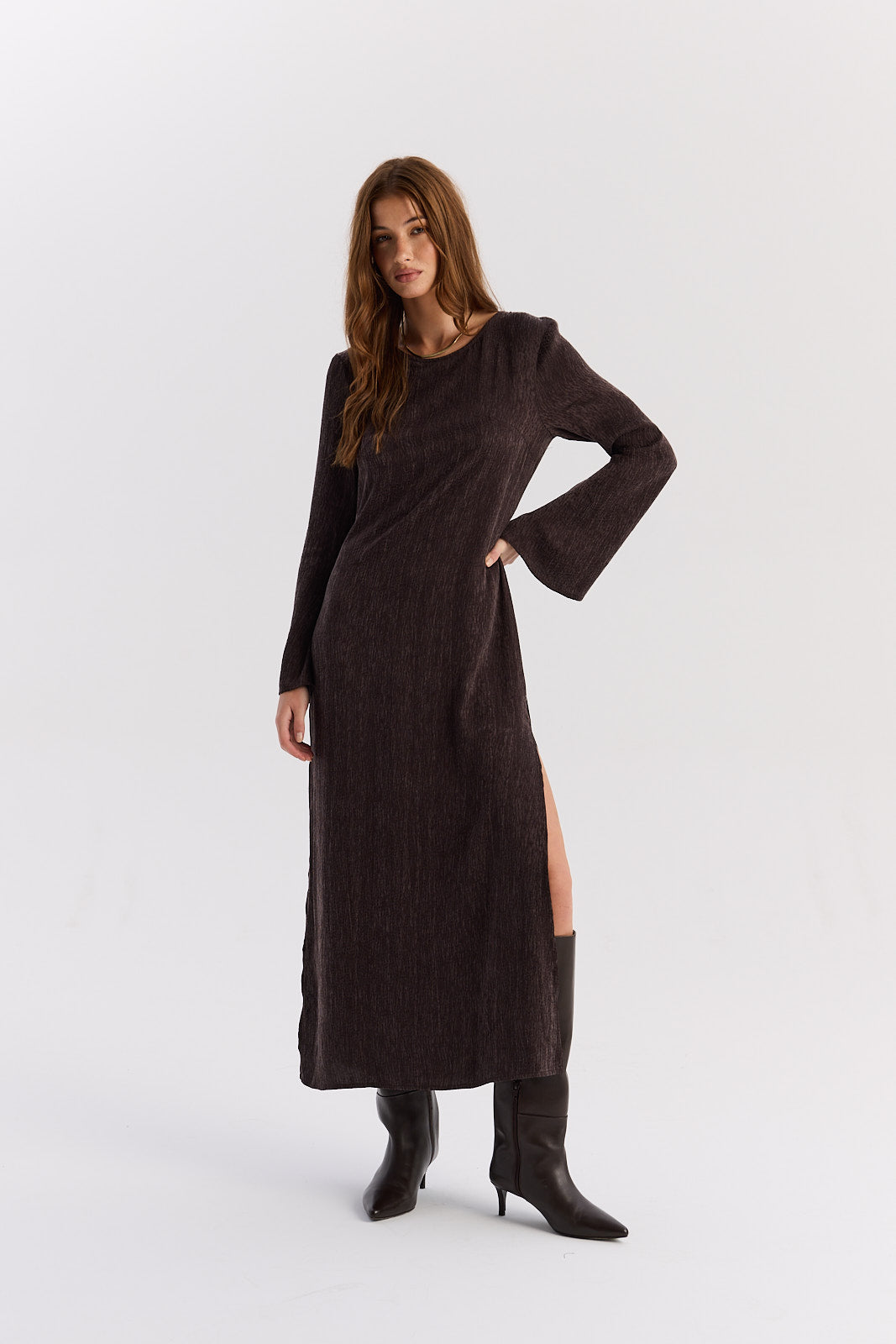 Sukienka Nicole chocolate