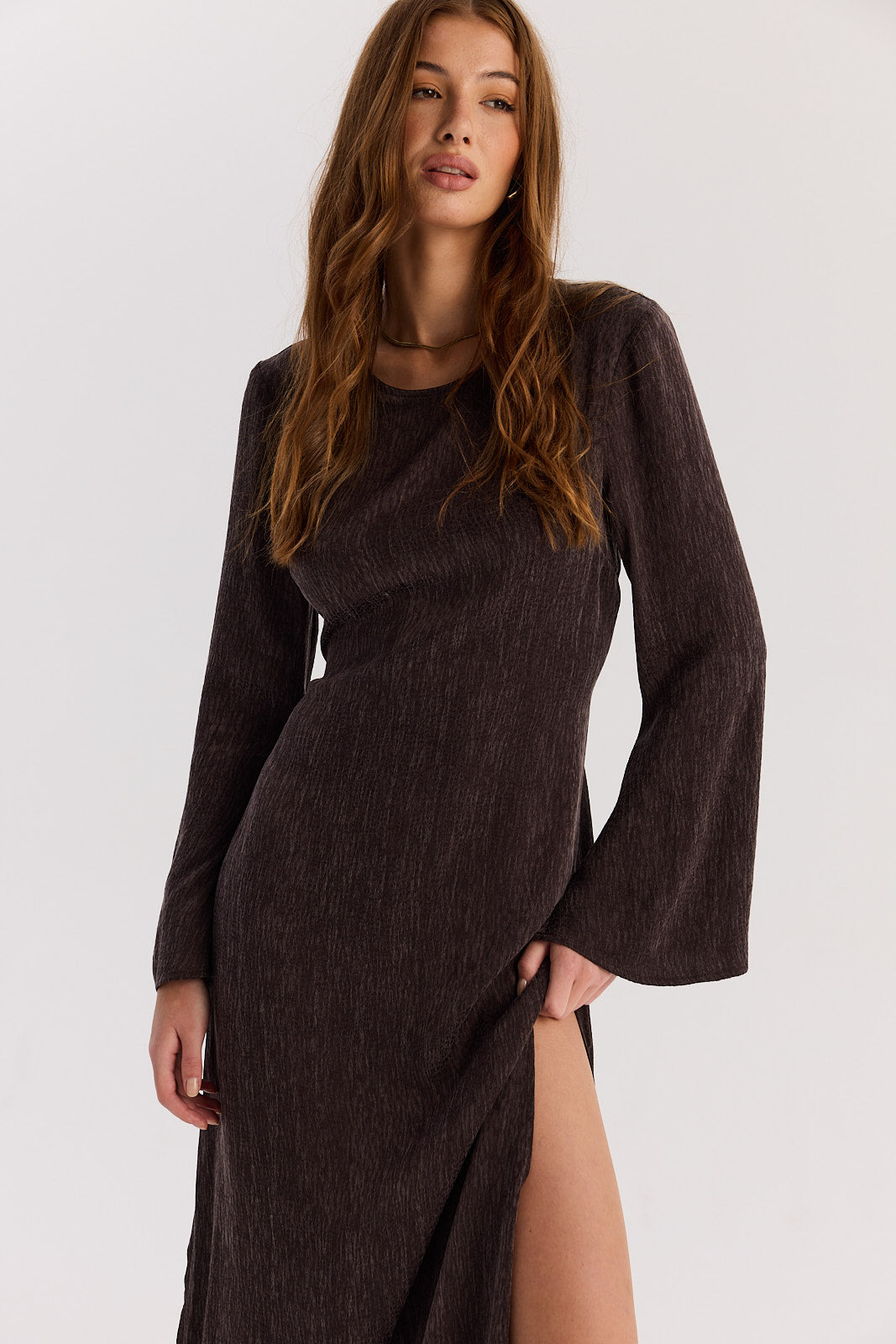 Sukienka Nicole chocolate