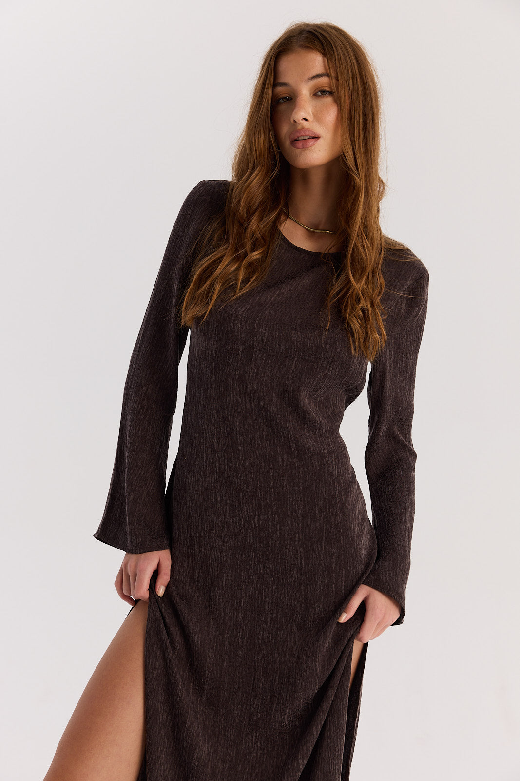 Sukienka Nicole chocolate