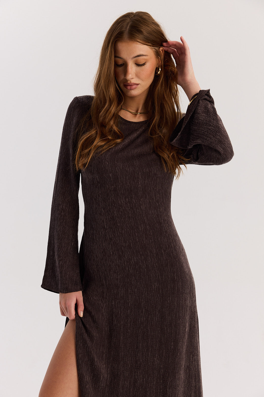 Sukienka Nicole chocolate