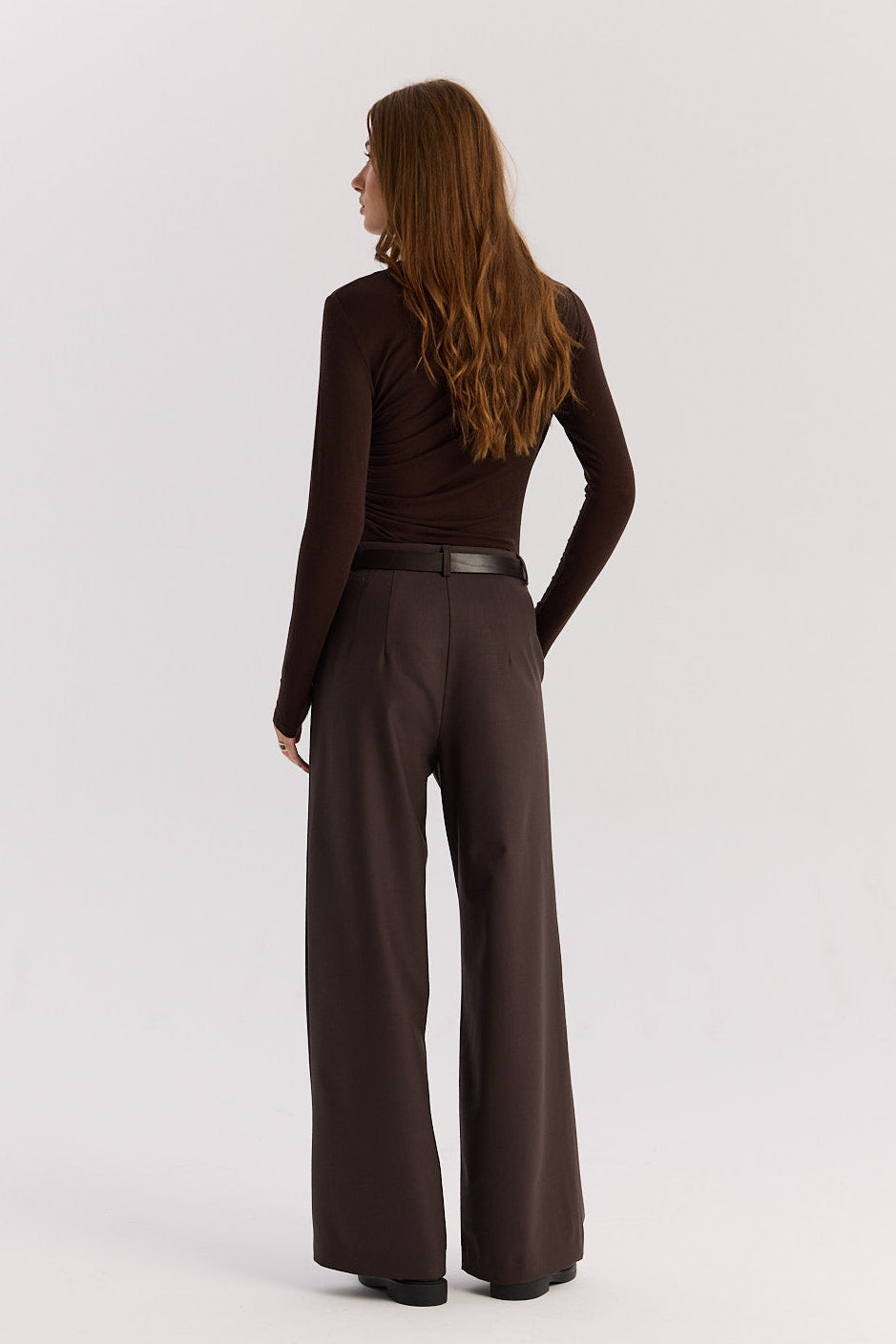 Spodnie Jackson wool chocolate