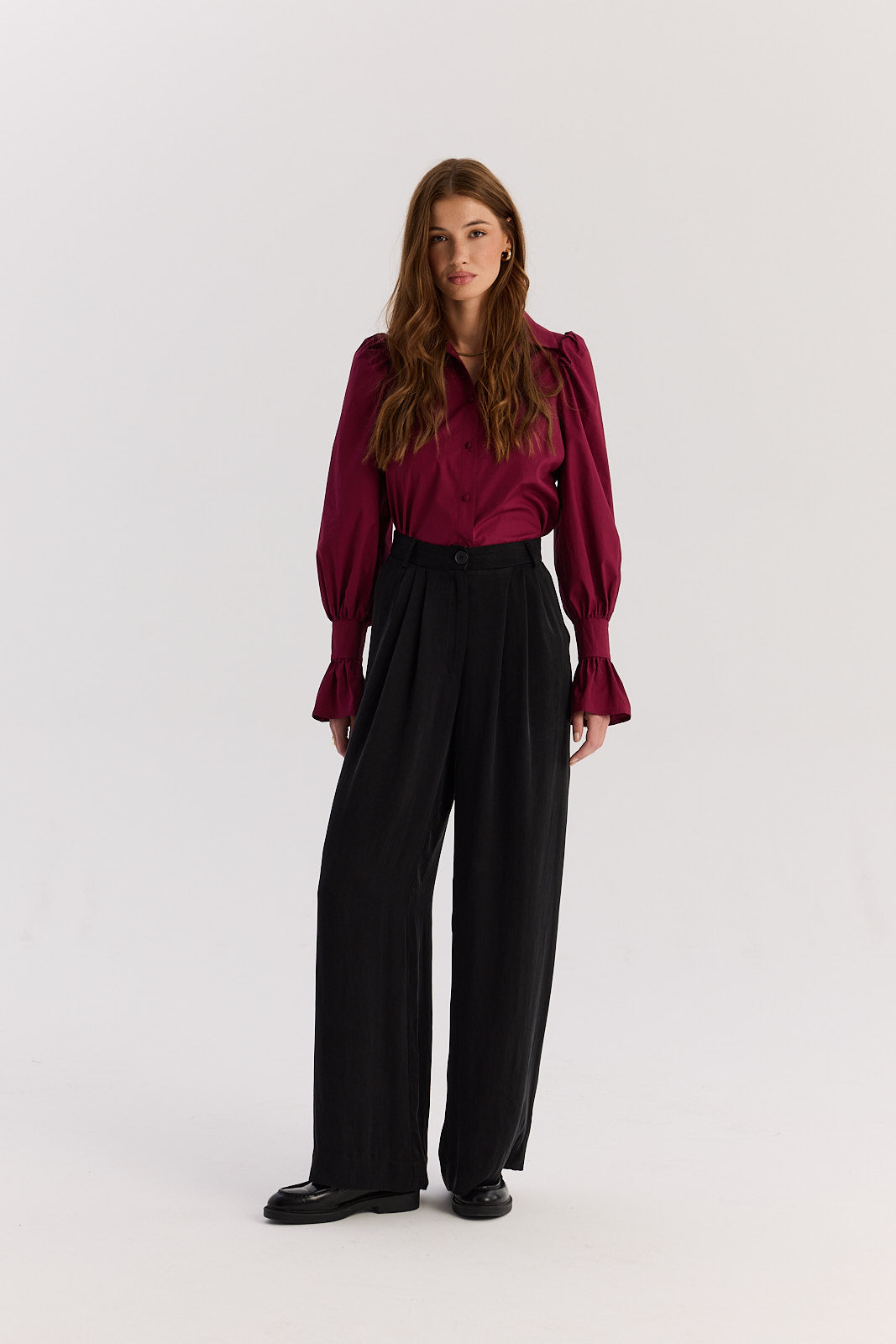 Koszula Emma burgundy