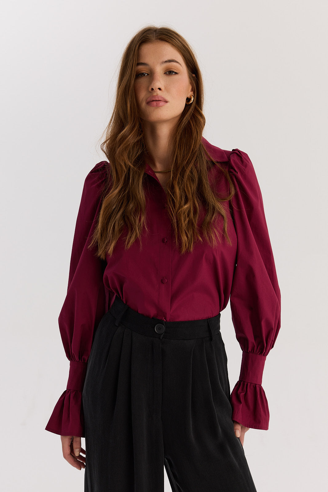 Koszula Emma burgundy