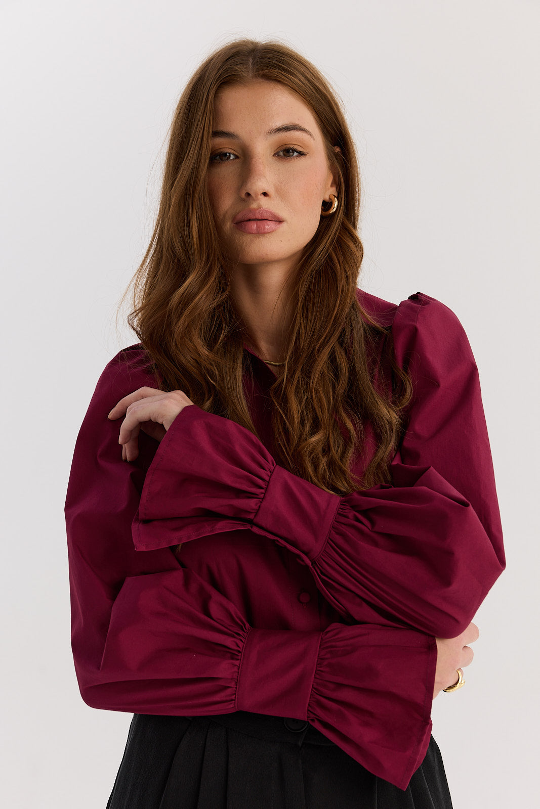 Koszula Emma burgundy