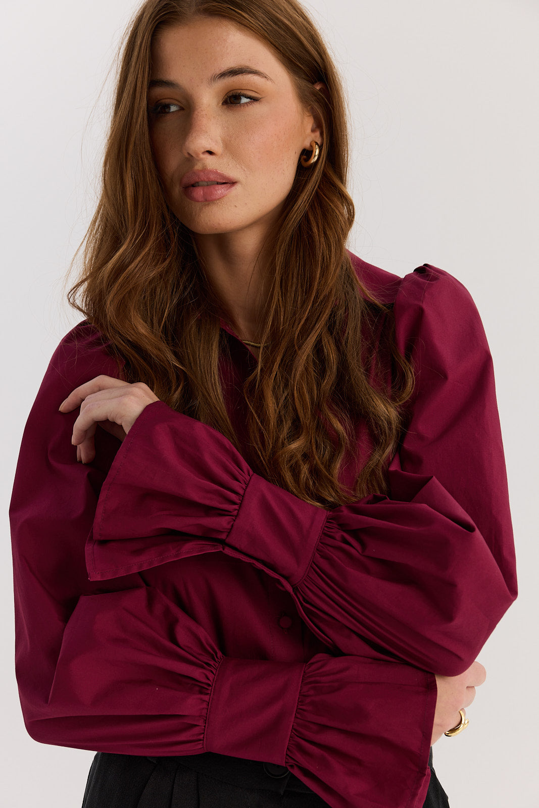 Koszula Emma burgundy