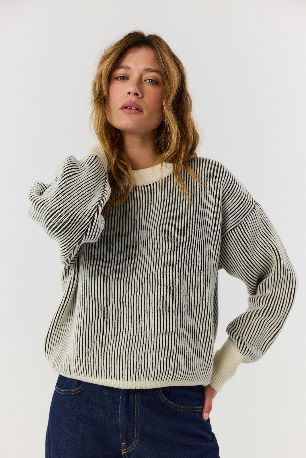 Sweter Kelly khaki