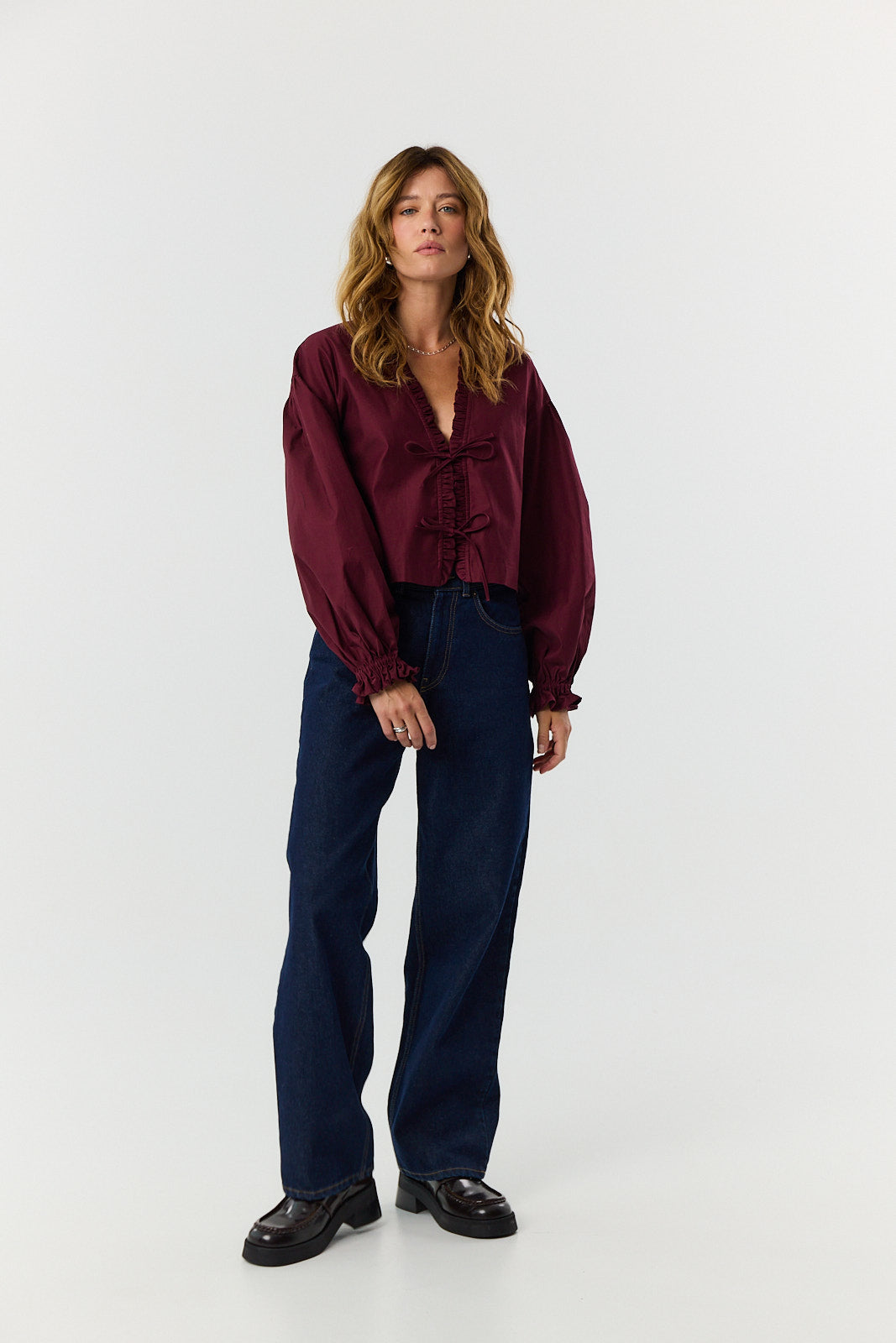 Koszula Maya burgundy
