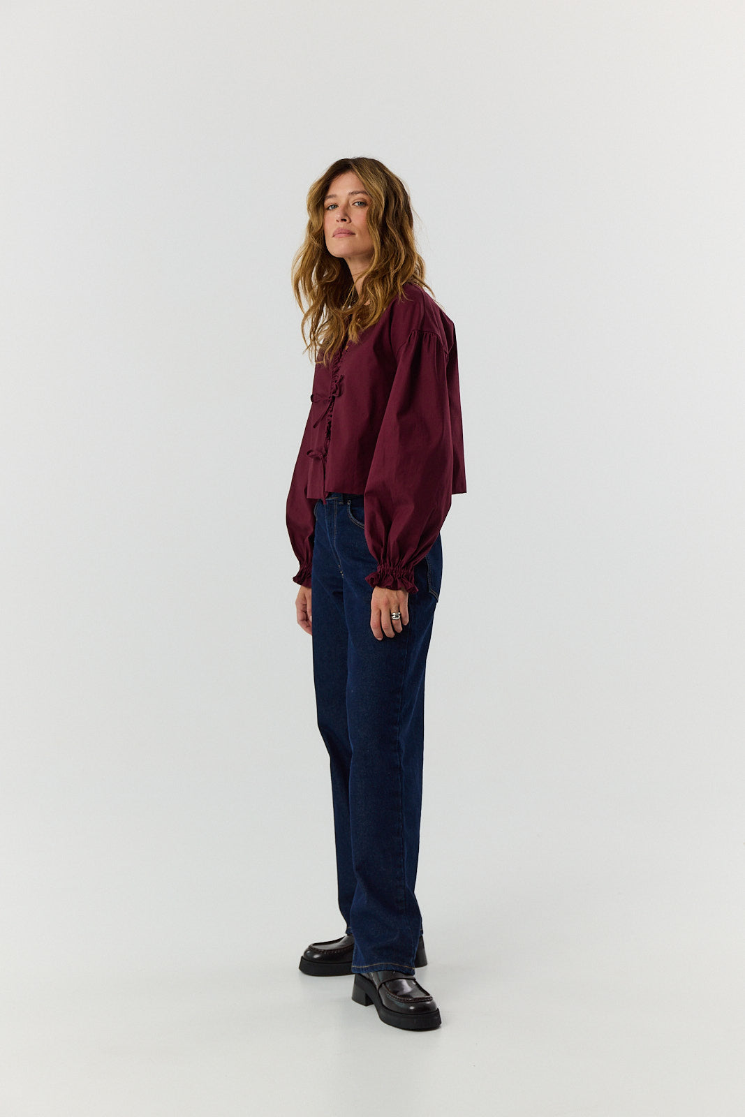 Koszula Maya burgundy