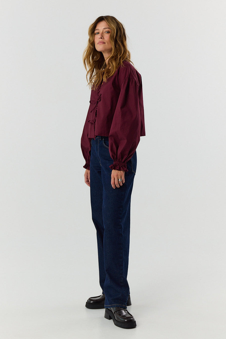 Koszula Maya burgundy