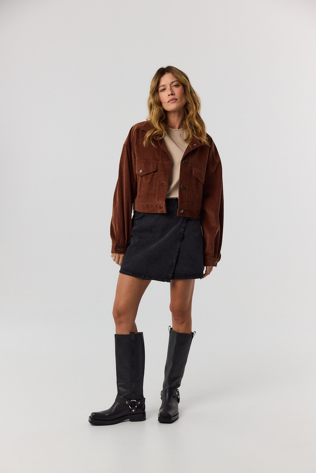 Kurtka Harper chestnut