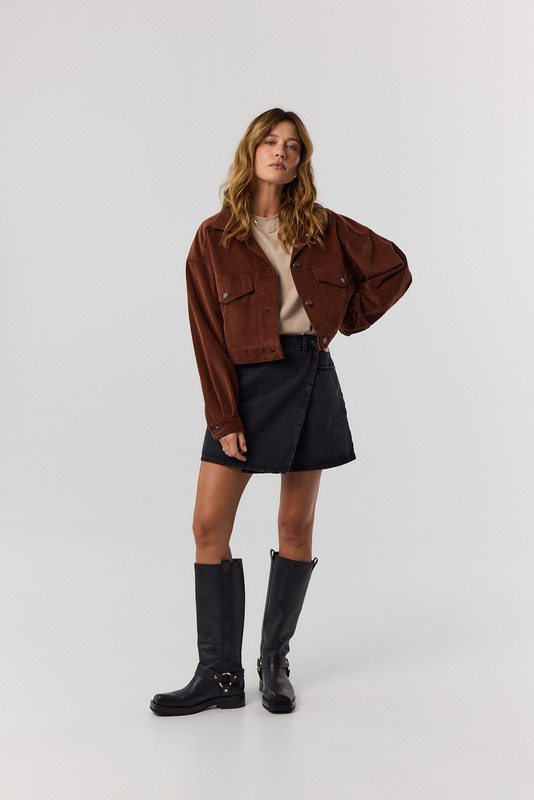Kurtka Harper chestnut