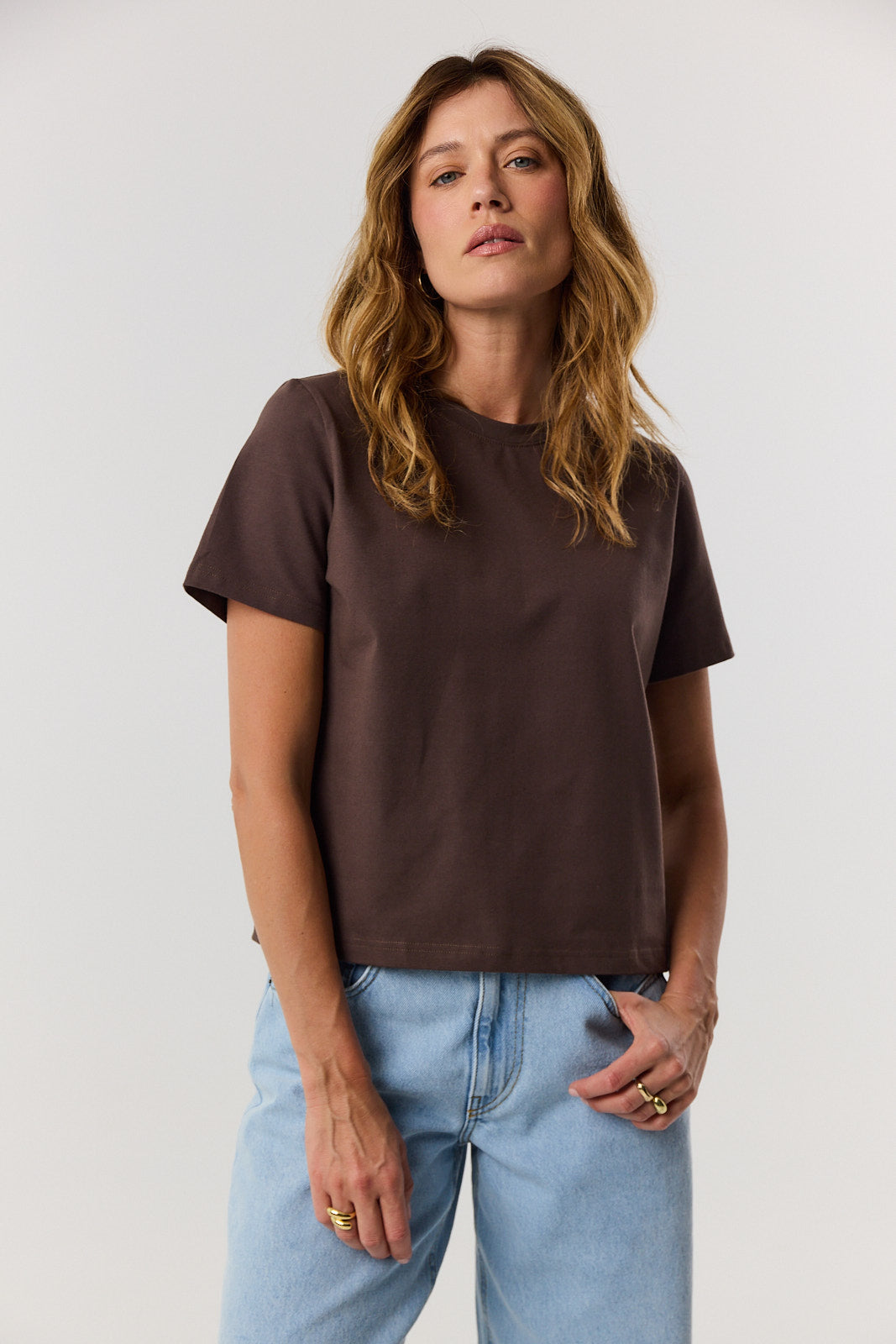 T-shirt Tony milk chocolate