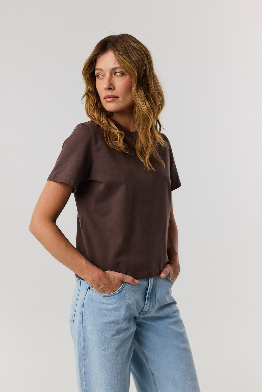 T-shirt Tony milk chocolate
