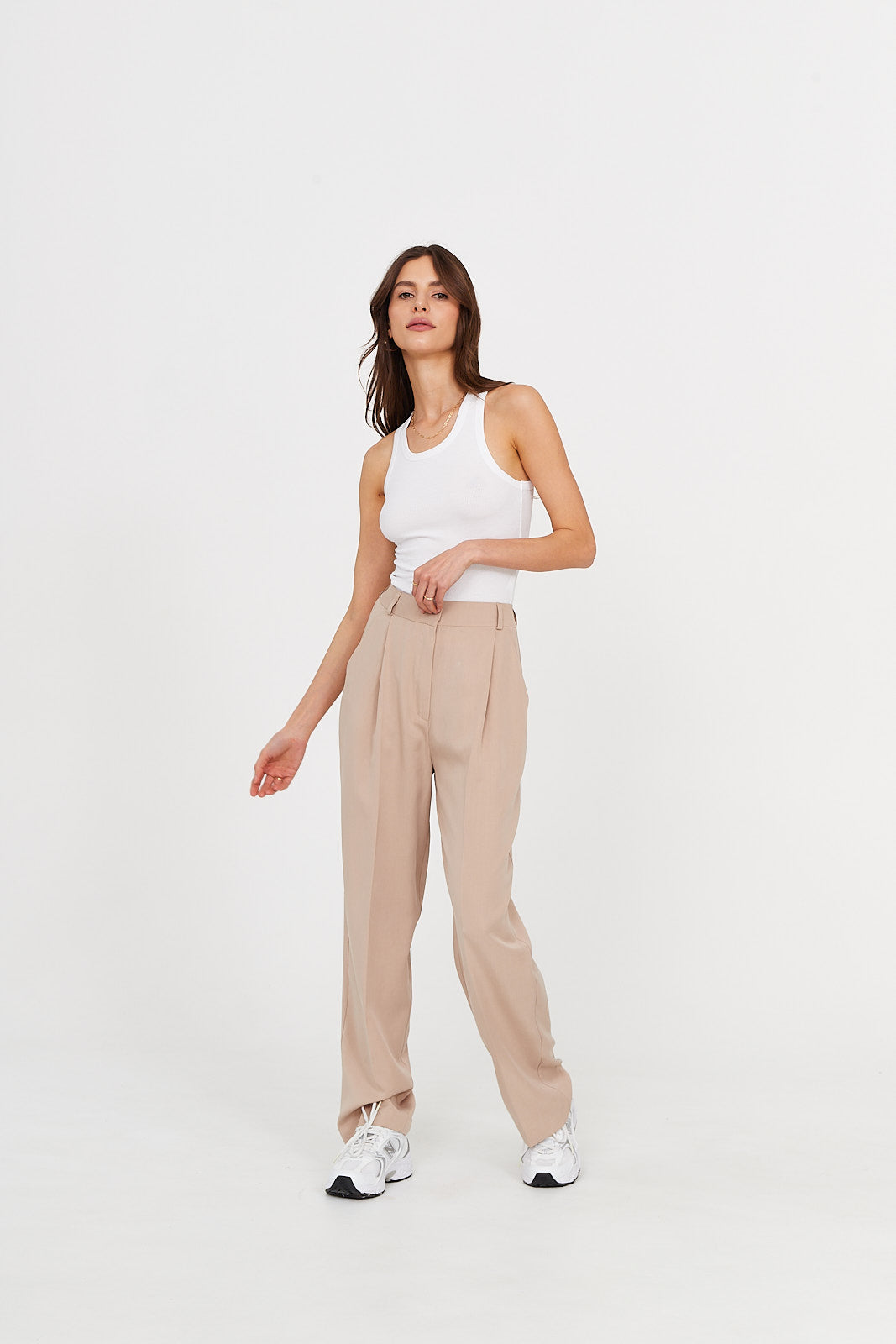 Spodnie Jackson beige