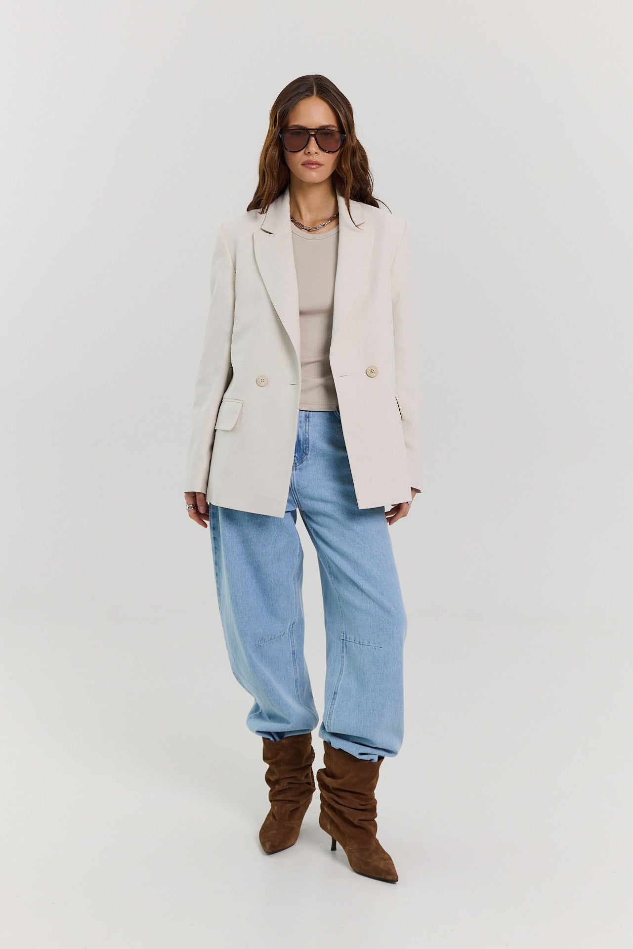 Marynarka James sand