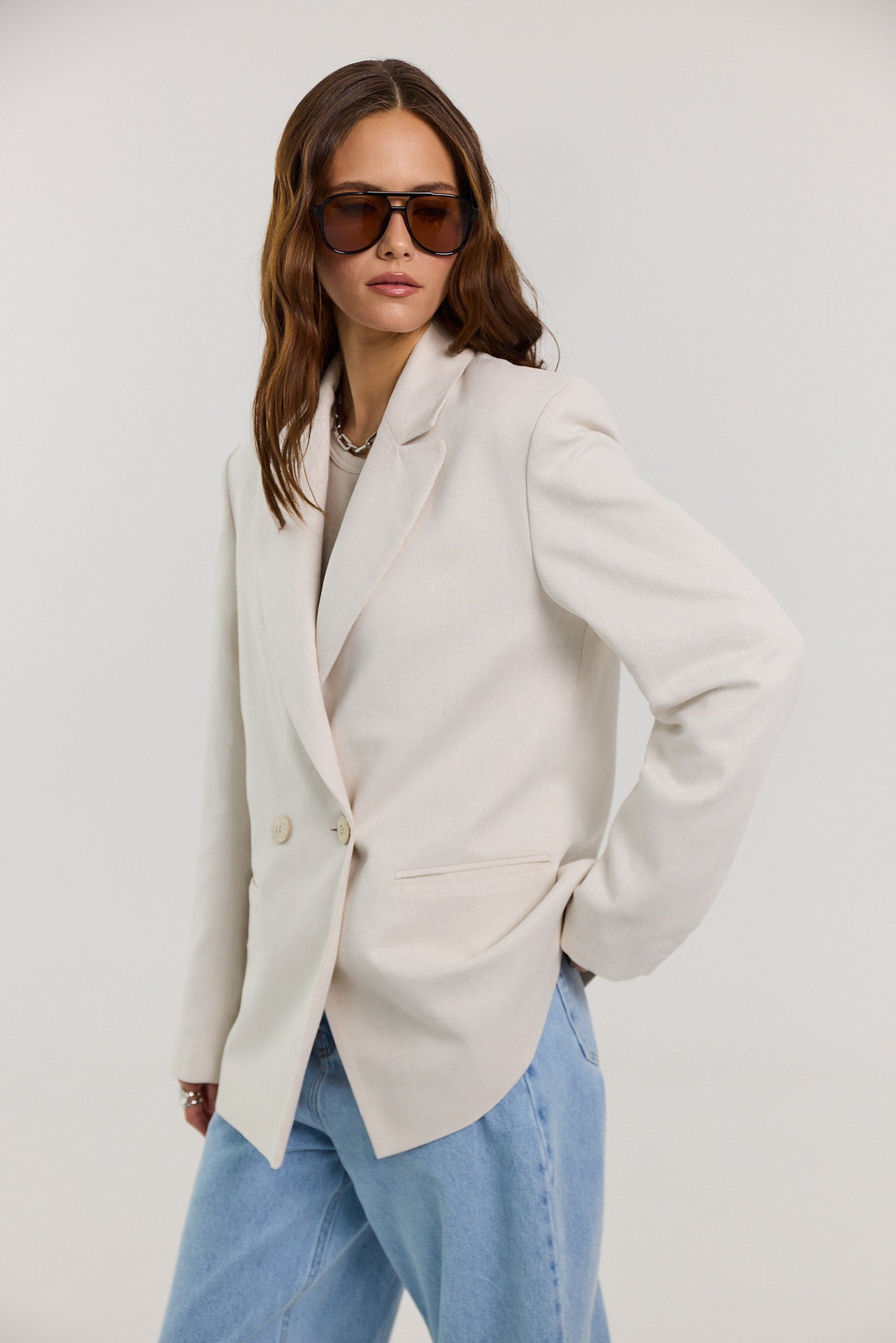 Marynarka James sand