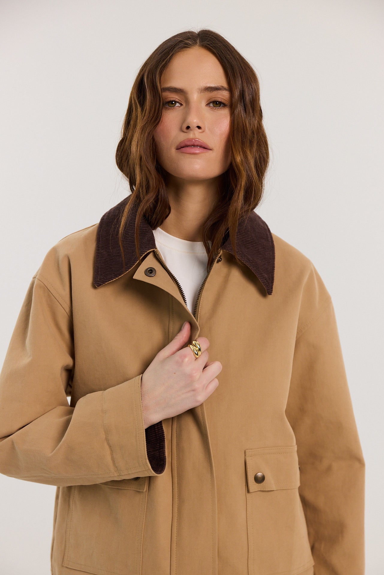 Kurtka Simon beige
