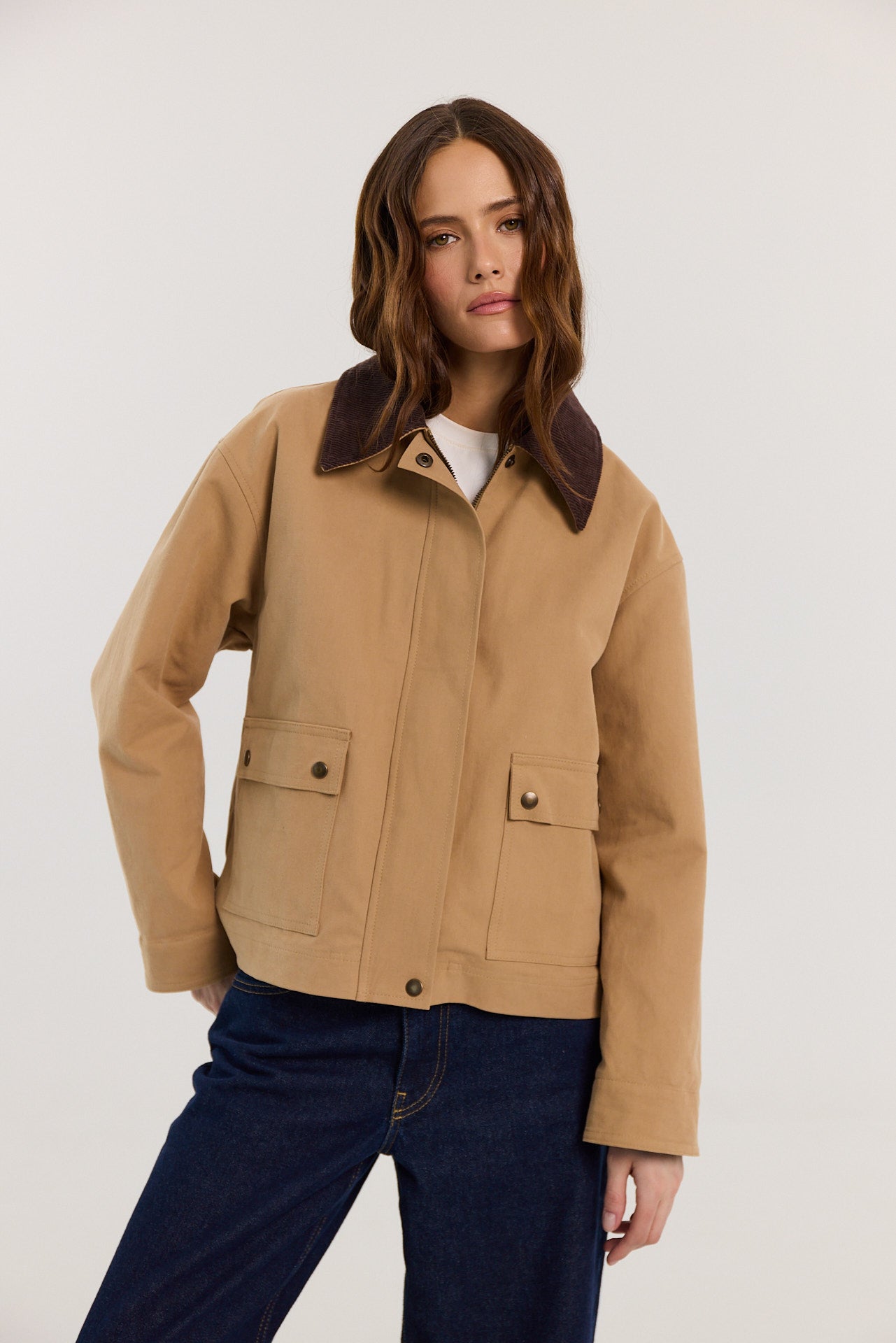 Kurtka Simon beige