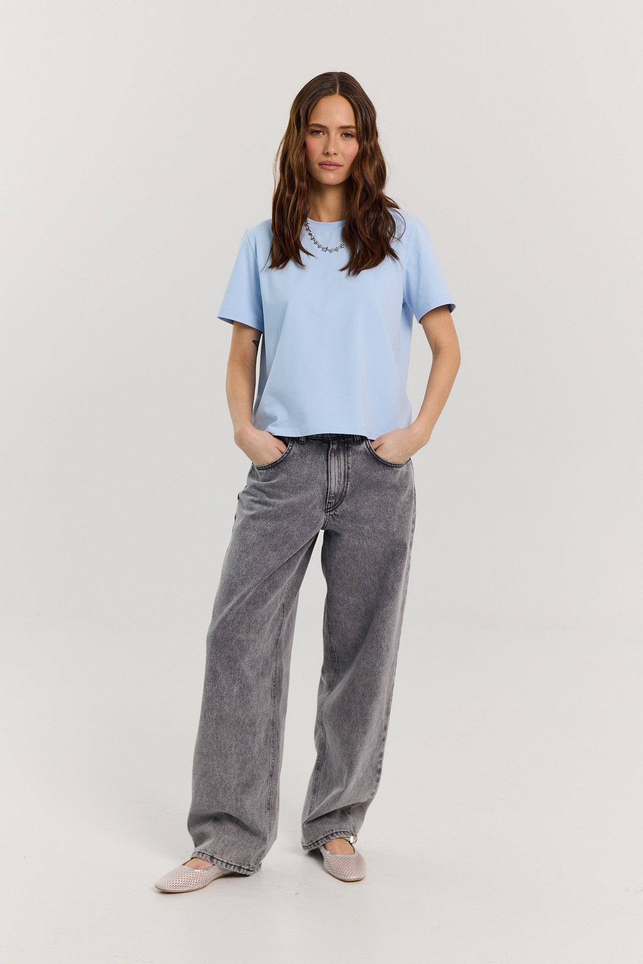 T-shirt Tony powder blue