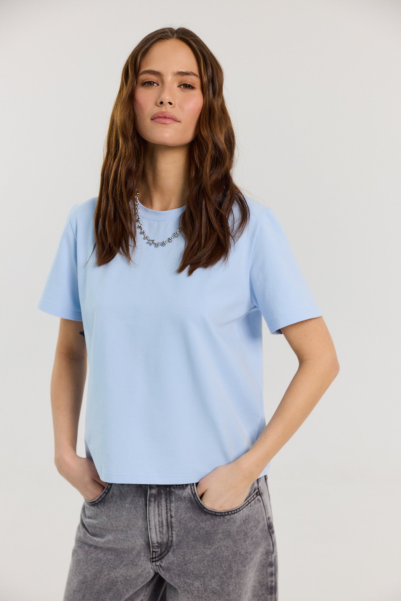 T-shirt Tony powder blue