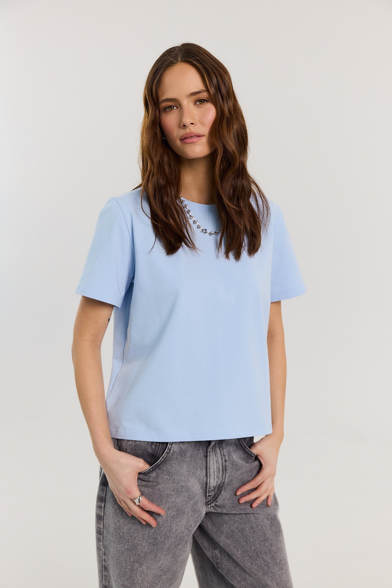 T-shirt Tony powder blue