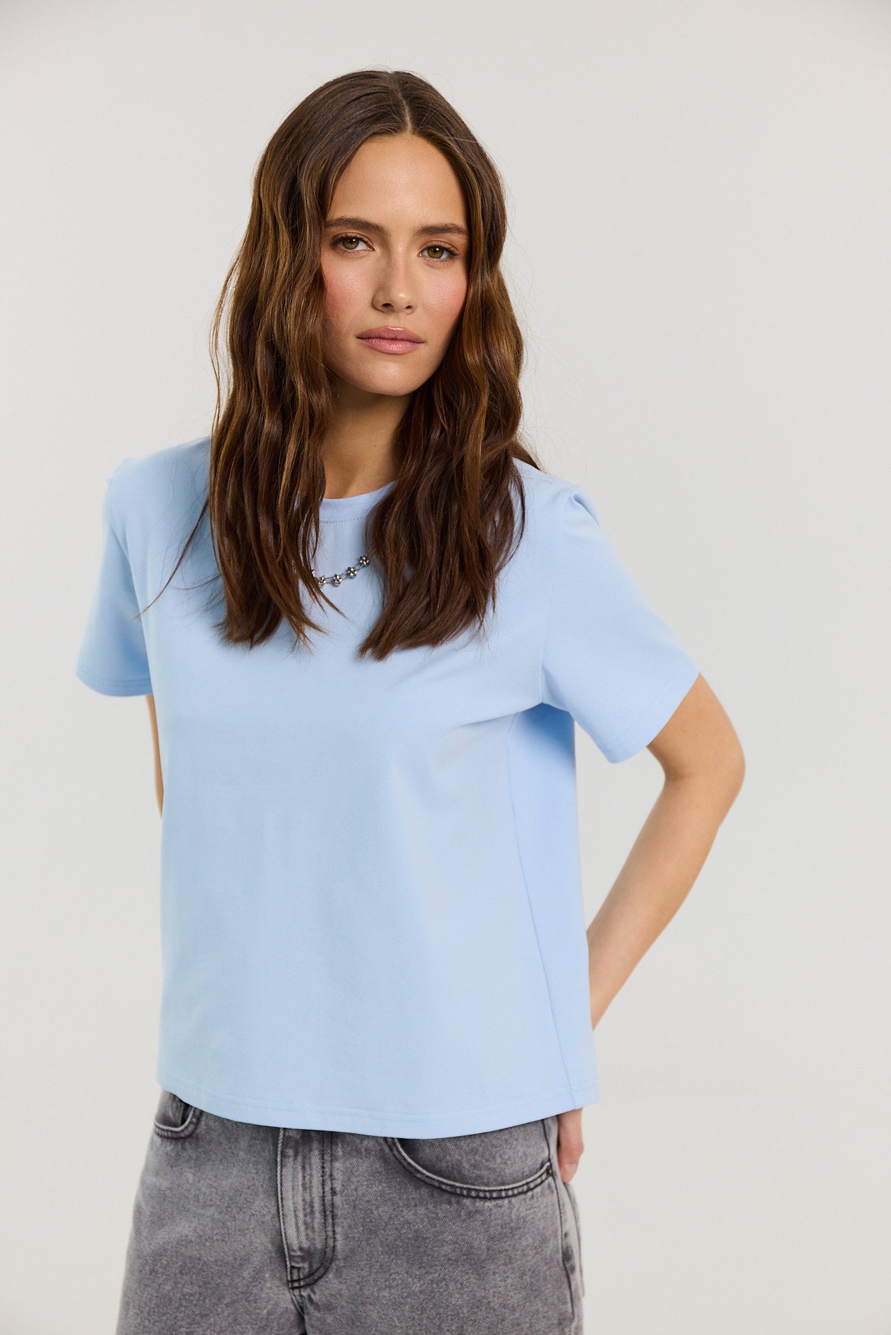 T-shirt Tony powder blue