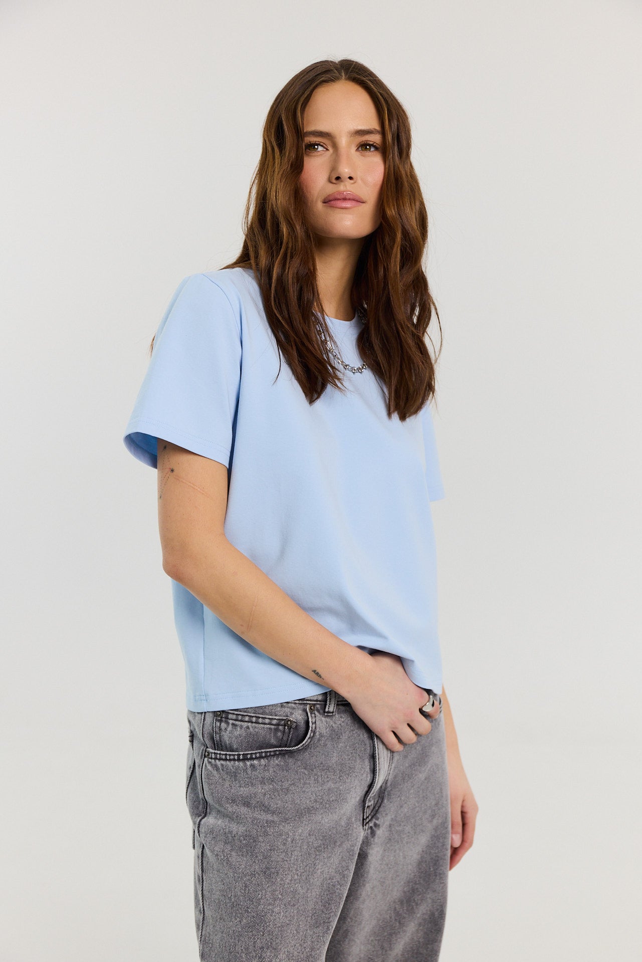 T-shirt Tony powder blue